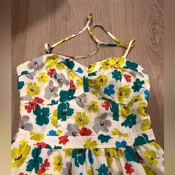 Floral Mini Dress with adjustable straps- AEO - Picture 4 of 9